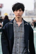 アクオド バイ チャヌ 2021-22年秋冬コレクション - タータンチェックを纏う戦士たち｜写真26