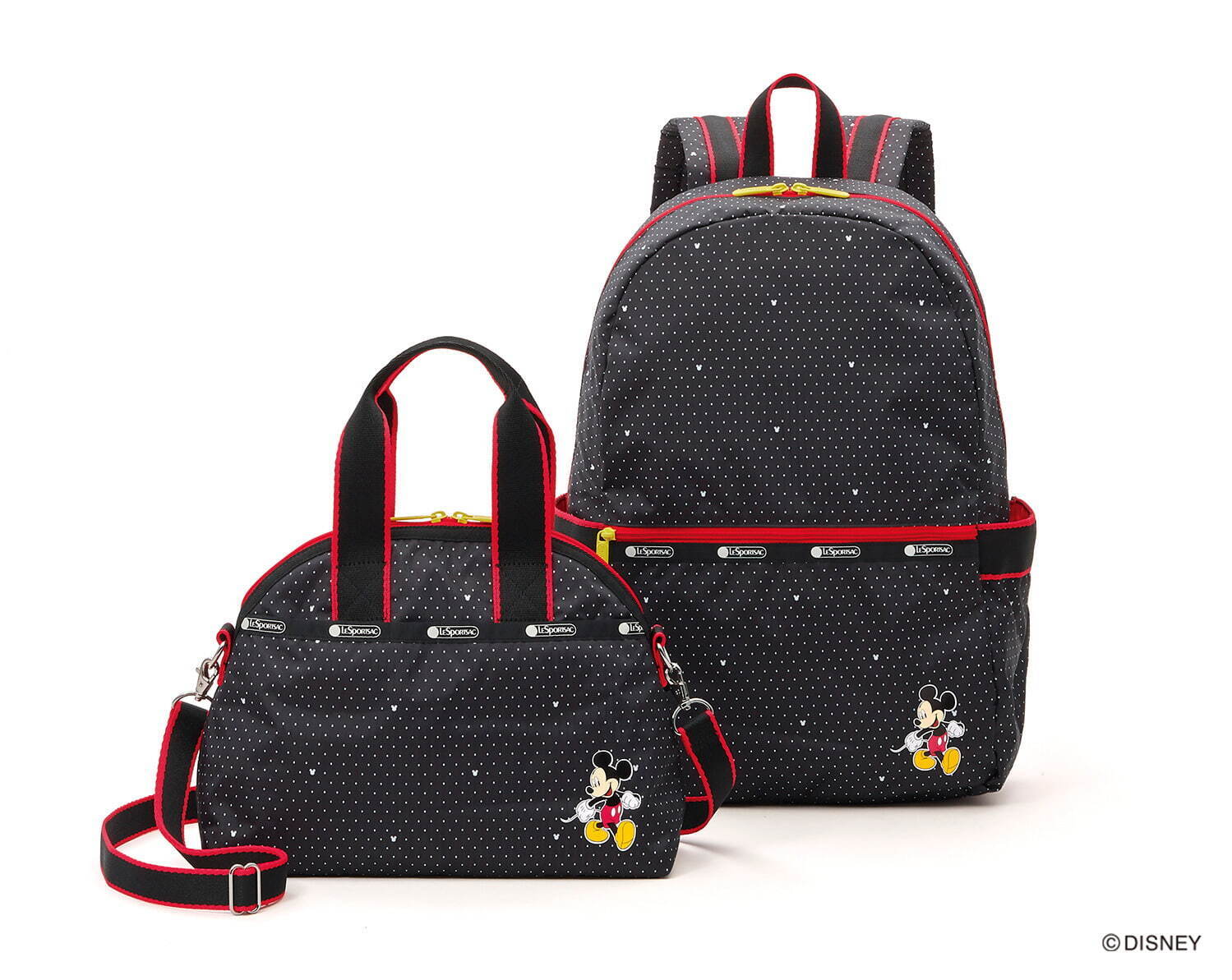 新品未使用　LeSportsac　ディズニー　ミッキー　リュック