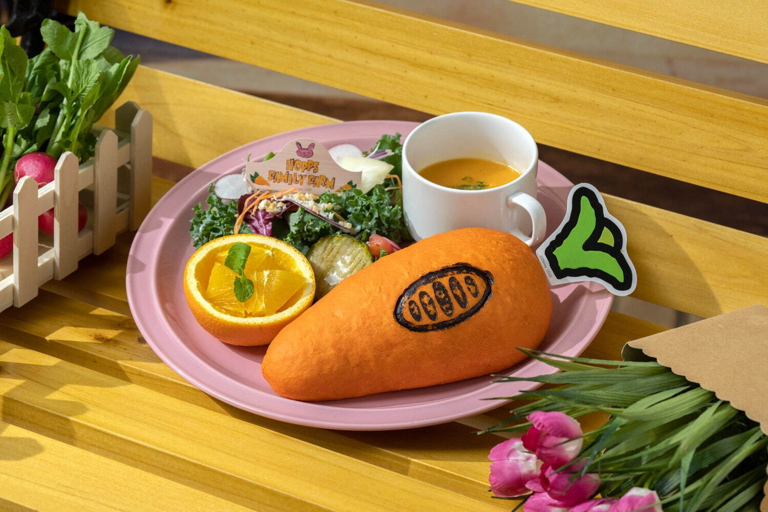 ＜ジュディ＞故郷のお野菜たっぷり！？サンドウィッチプレート 2,189円