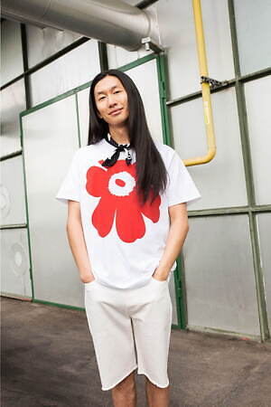 【美品・未使用】マリメッコキオスキ店舗限定 Tシャツ s-select_mak91827-395