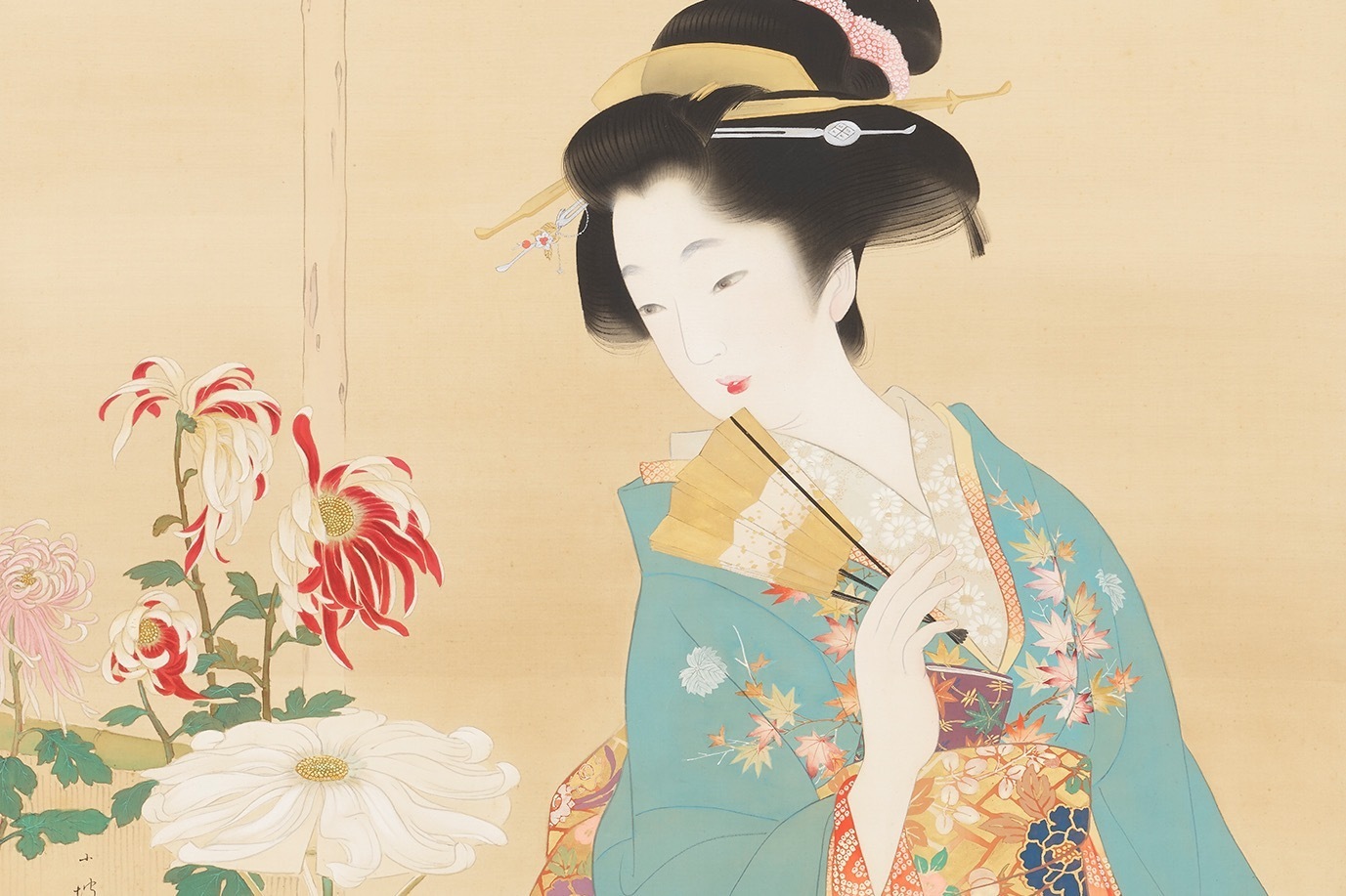 日本画家｜企画展「花ごよみ」嵯峨嵐山文華館で - 大観や春草など、“花と四季”をテーマに日本画を紹介