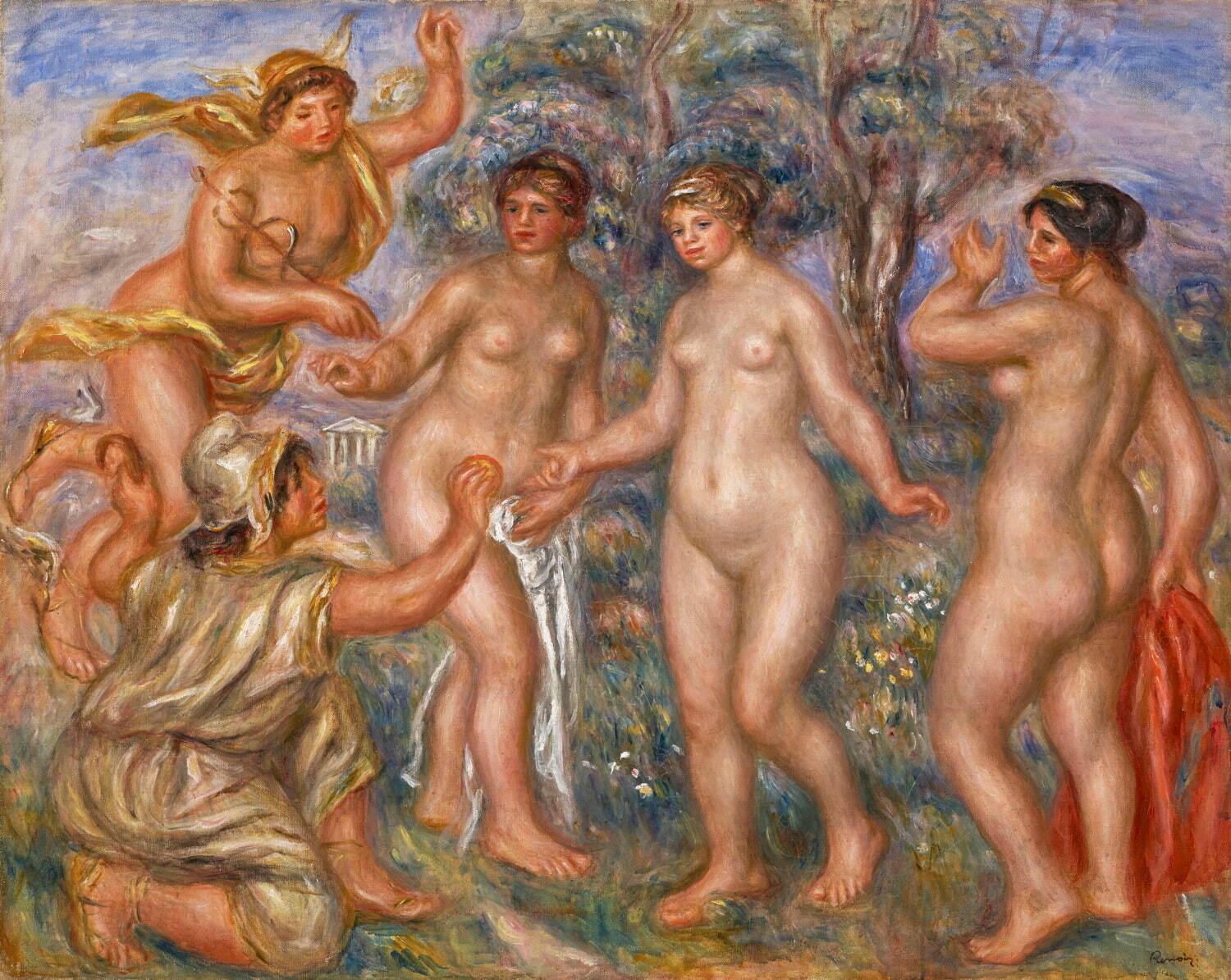 ルノワール「パリスの審判」1913-14年