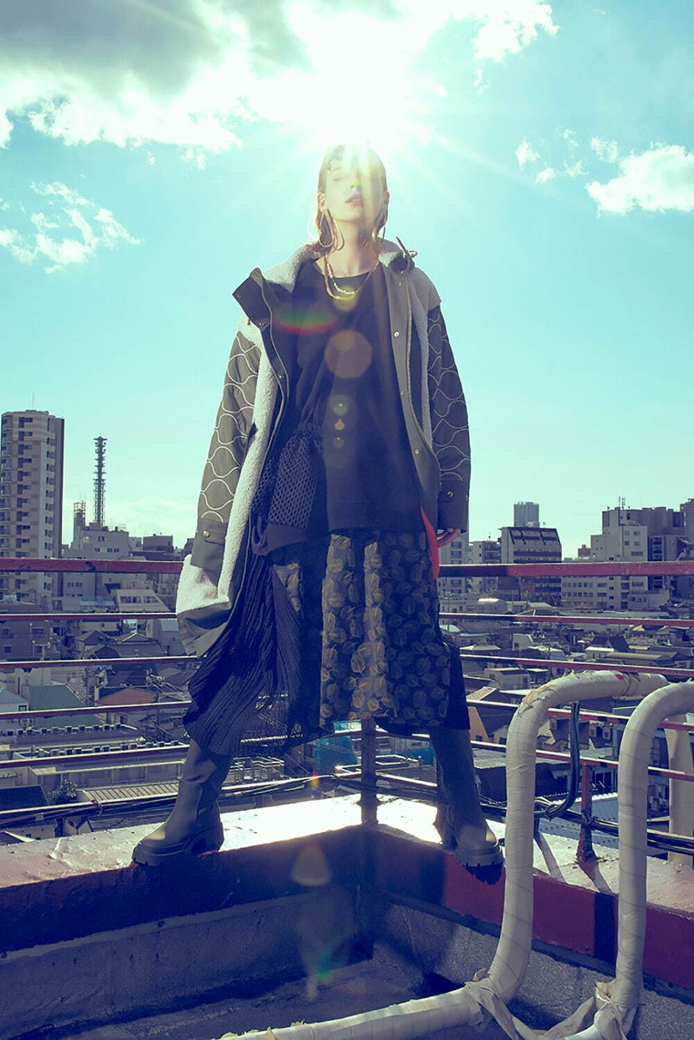 イン-プロセス トーキョー 2021-22年秋冬｜female マウンテンパーカー