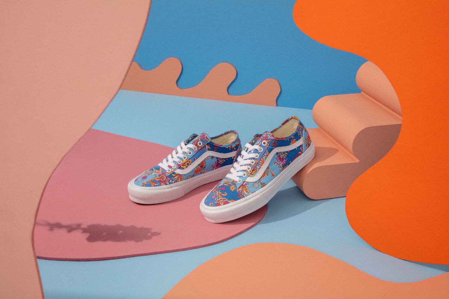 VANS×リバティ・ファブリックス　オールドスクール