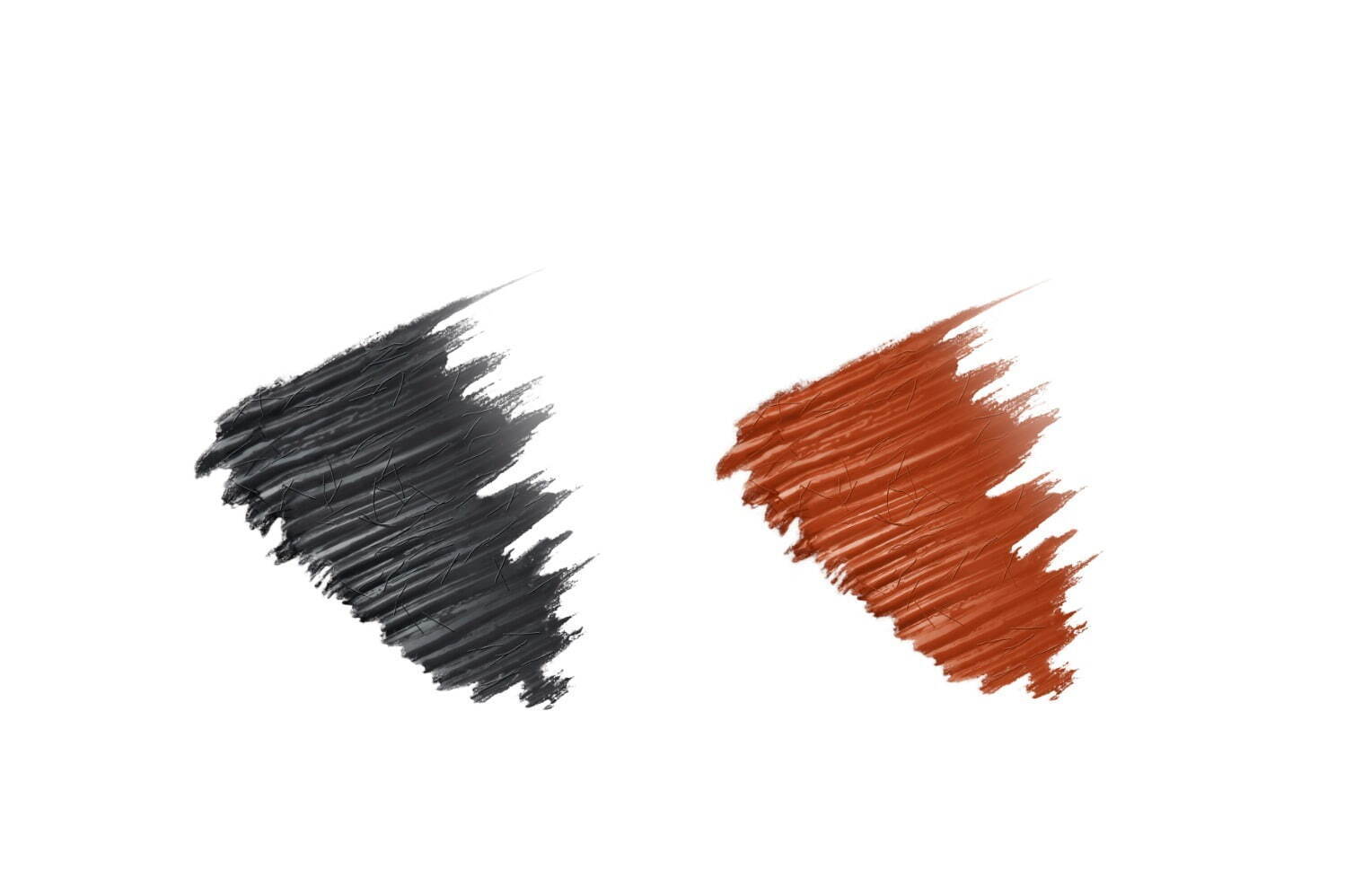 左から) エテュセ アイエディション(マスカラベース)ヘルシースタイル 01、02＜限定色＞