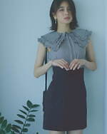 スナイデル21年夏新作、プリーツ＆リボン付き2WAYワンピースや花柄オフショルダーブラウス｜写真14