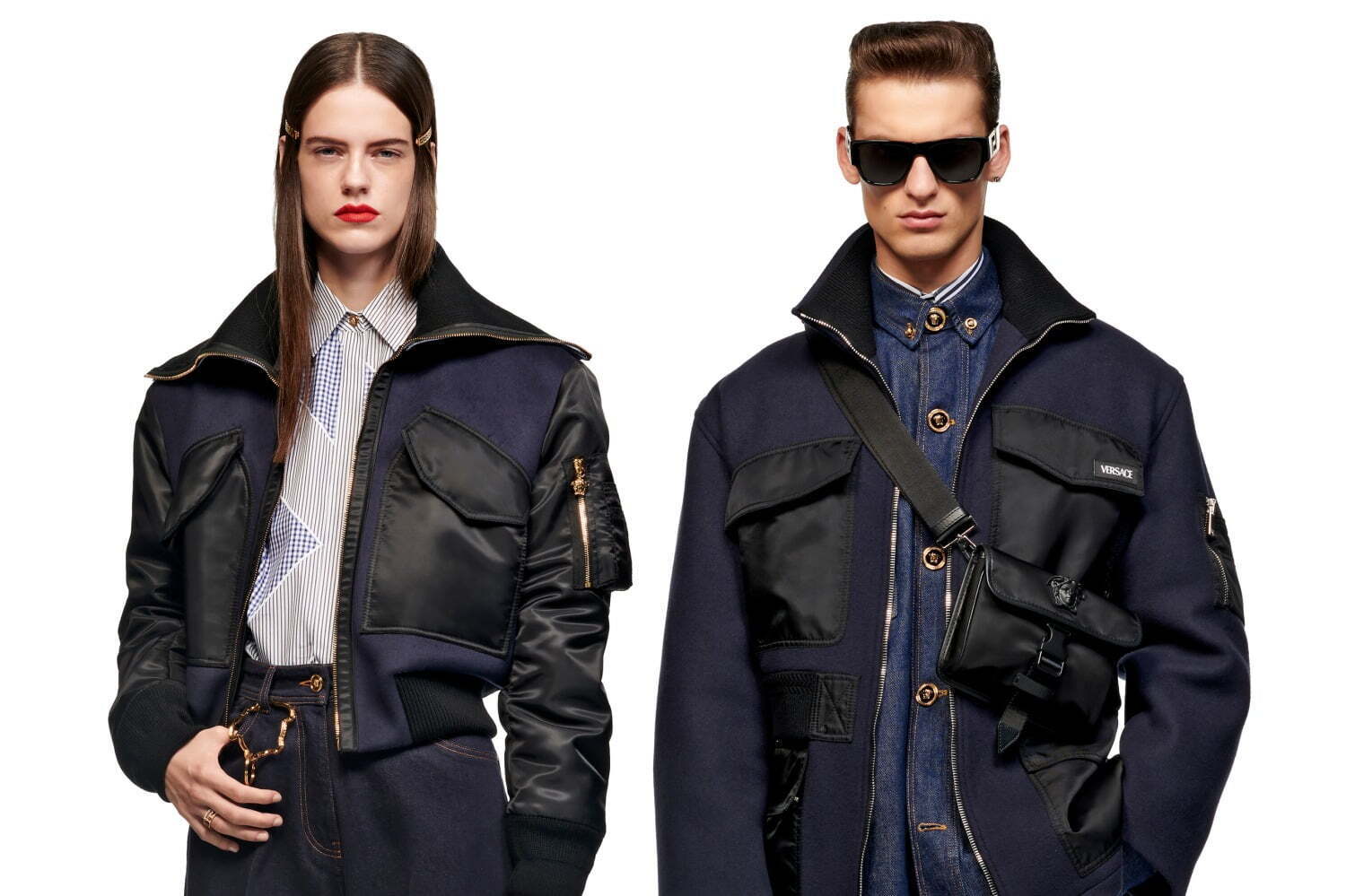 ヴェルサーチェ 2021年プレフォール ウィメンズ&メンズ コレクション