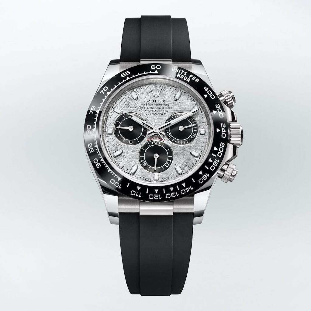 ロレックスの腕時計 コスモグラフ デイトナ 21年新作 宇宙由来の物質を採用した魅惑のダイアル ファッションプレス