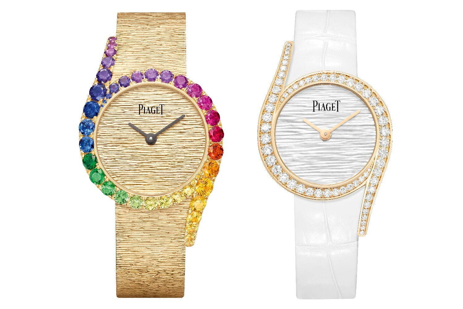 ムーブメント｜ピアジェ“史上初”レインボーカラーサファイアが輝くウォッチ「ライムライト ガラ」新作