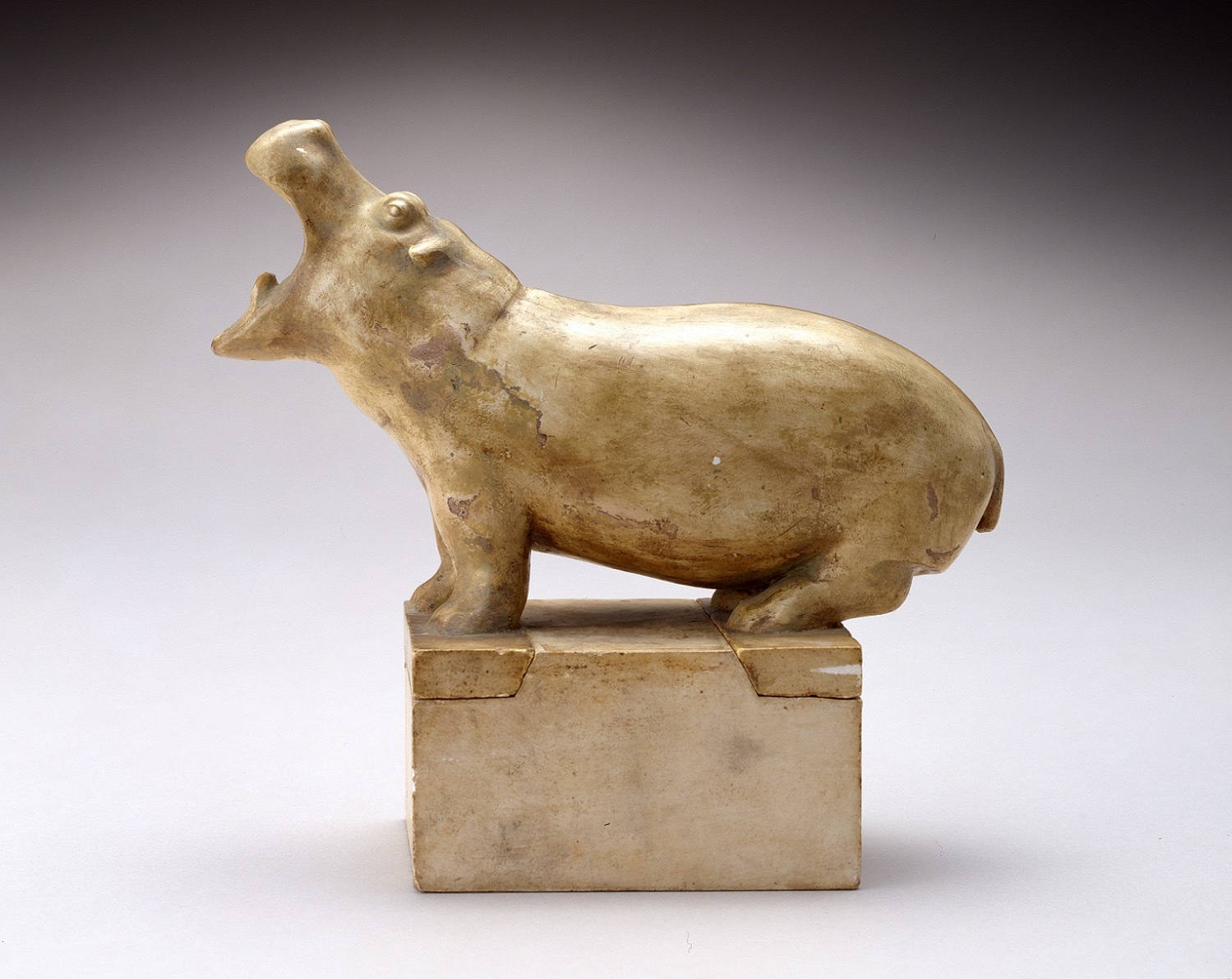 フランソワ・ポンポン《カバ》1918-1931年 群馬県立館林美術館蔵