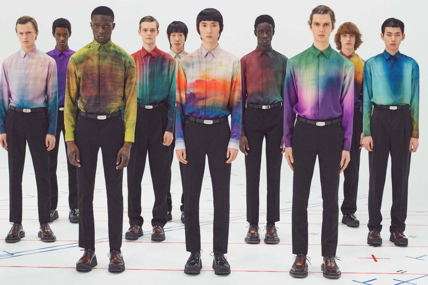 2021-22年秋冬パリコレクション｜ベルルッティ 2021年秋冬コレクション - レブ・ケージンと共創する色鮮やかな世界