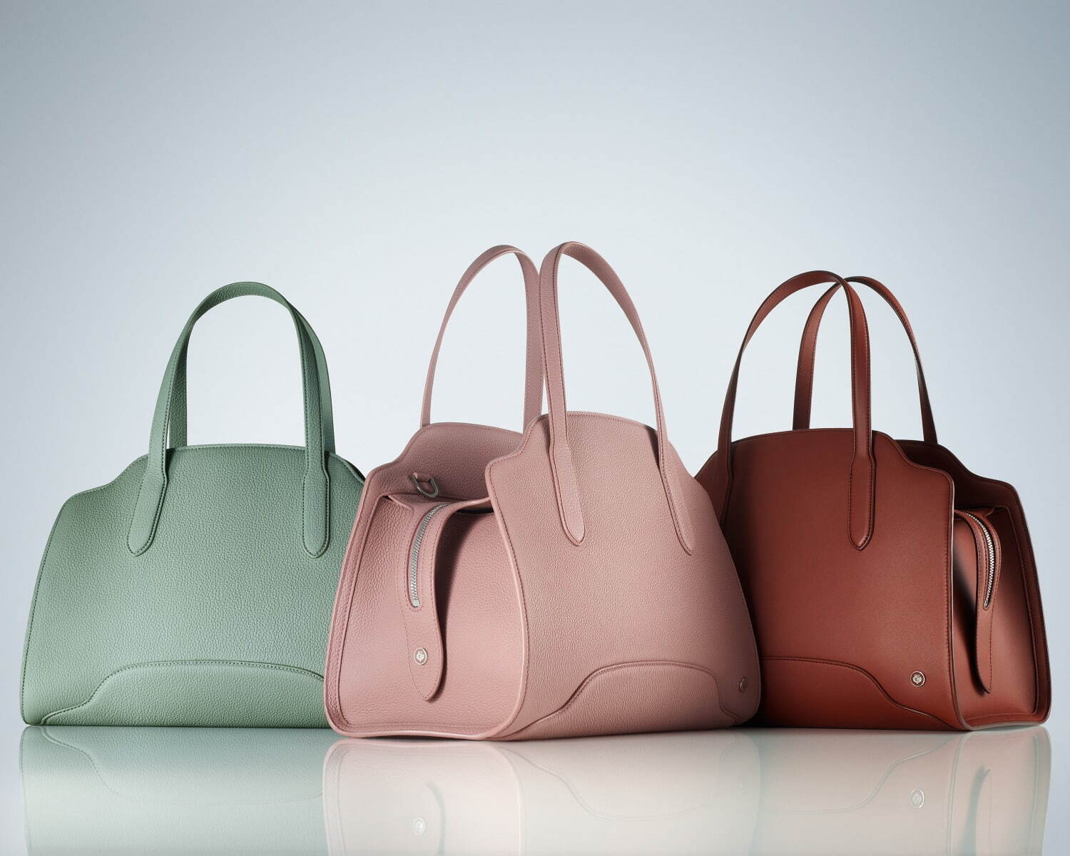 ロロ・ピアーナの新バッグ「セージア」“穏やかな川”のような有機的シルエット - ファッションプレス