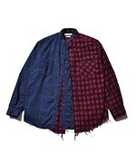 オールドパーク × マインデニムのコーチジャケットなど、古着のネルシャツやデニムを解体・再構築｜写真27