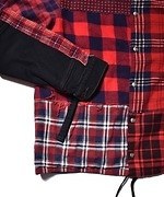 オールドパーク × マインデニムのコーチジャケットなど、古着のネルシャツやデニムを解体・再構築｜写真12