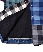 オールドパーク × マインデニムのコーチジャケットなど、古着のネルシャツやデニムを解体・再構築｜写真5