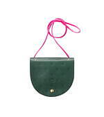 イル ビゾンテ“ネオンカラー”のレザーバッグ＆革小物、星型エンボスのミニバッグなど｜写真4