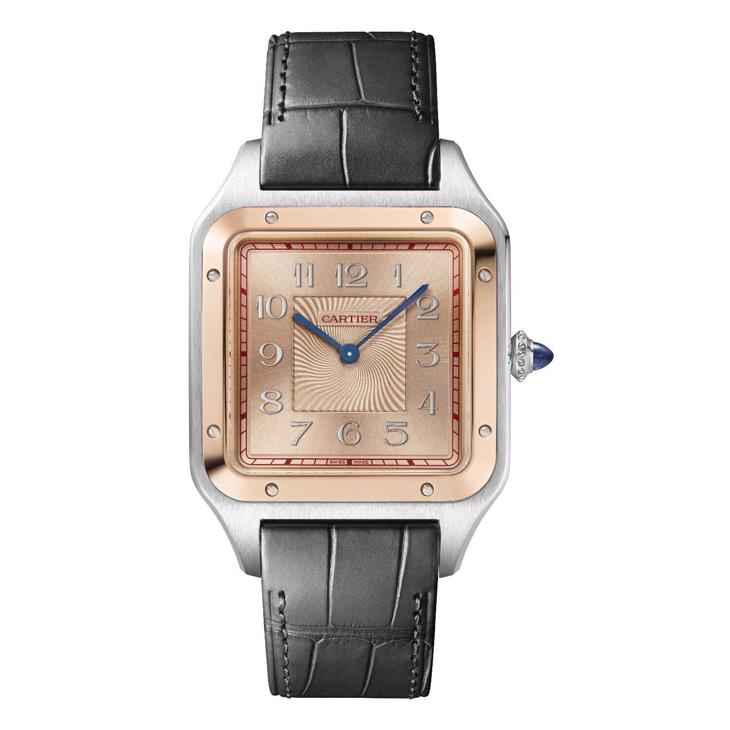 カルティエ「サントス デュモン」“伝統美”を映すスクエアケースのメンズ腕時計、2つの限定モデル - ファッションプレス