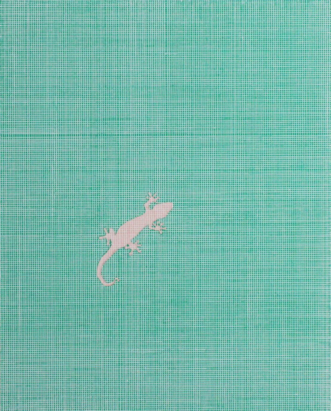 佐藤雅晴「死神先生」シリーズより《ヤモリ》2018年 アクリル絵具、木製パネル