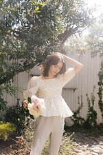 トッカ ラベンダー初のルームウェア、リボン付き“マシュマロタッチ”コンビネゾンやデイジー柄ドレス｜写真7