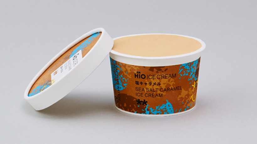 クラフトアイス「ヒオ アイスクリーム」塩キャラメル＆ミルクのカップアイス、関東のローソンで｜写真2