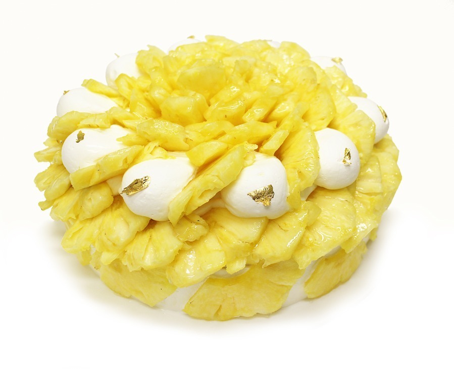台湾産パイナップル「金讃」のショートケーキ 1ピース900円(税込)