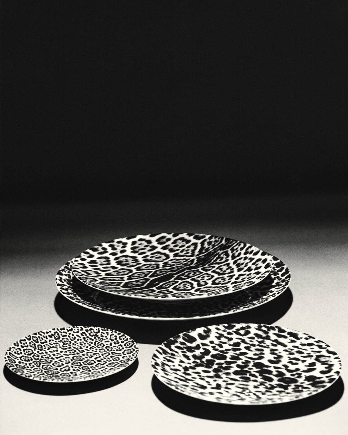 JL COQUET LEOPARD PRINTED PLATES(4点セット) 99,000円(税込)