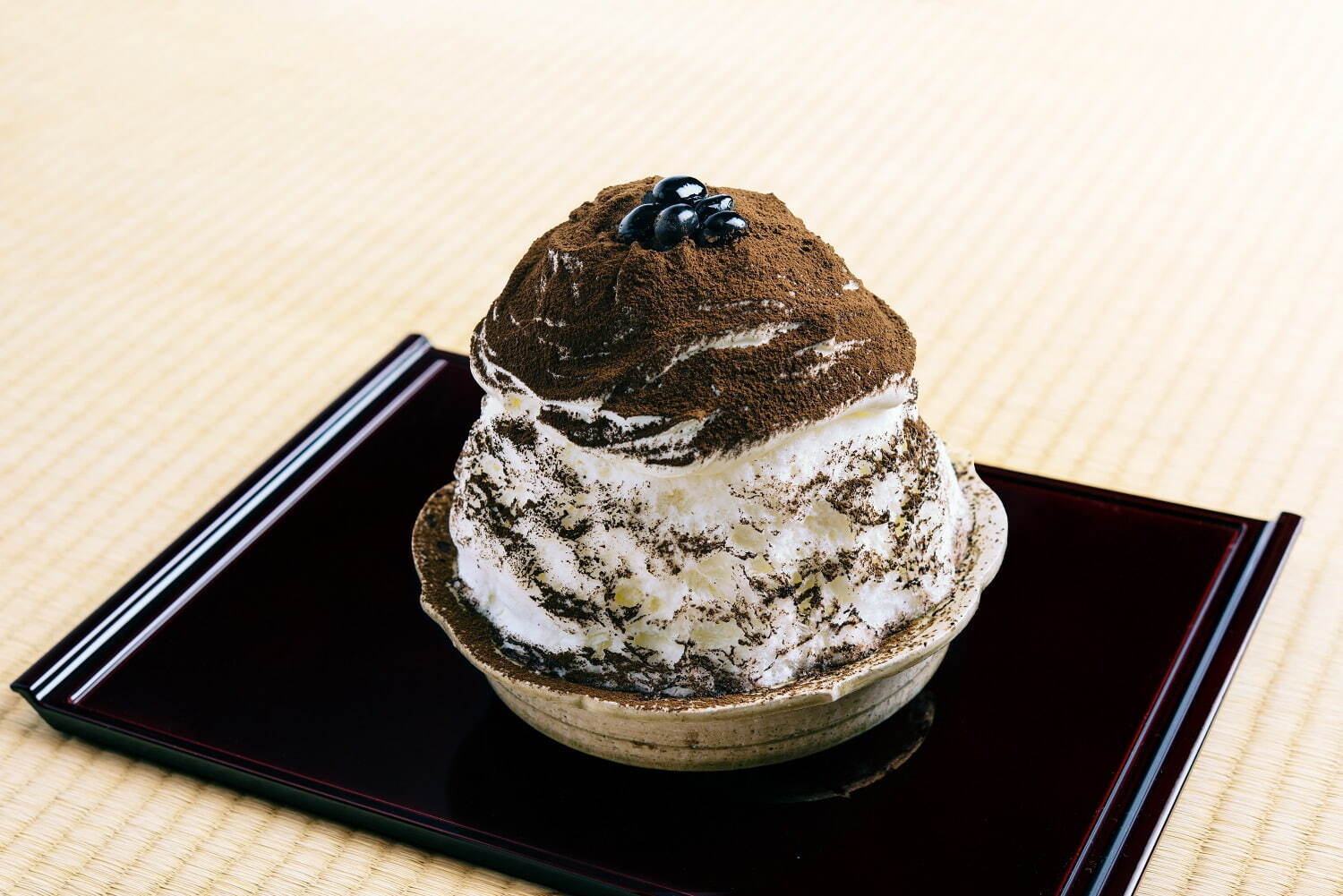 福寿園 日本料理くろぎ クリームチーズ のせ和風かき氷 クッキー入り和風ティラミスフレーバーなど ファッションプレス 福寿園 日本料理くろぎ クリームチーズ のせ和風かき氷 クッキー入り和風ティラミスフレーバーなど ファッションプレス
