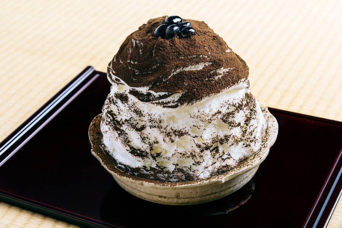 日本茶｜福寿園×日本料理くろぎ“クリームチーズ”のせ和風かき氷、クッキー入り和風ティラミスフレーバーなど