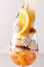 銀座のフルーツコース専門店「フルーツサロン」“柑橘が主役”のコース、夏みかんソルベのパフェなど｜写真5