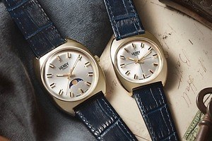 ヘンリー ロンドン初“クッションケース”ユニセックス腕時計、70's音楽着想のクラシックデザイン