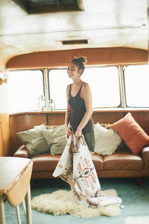 ジェラート ピケ×ペンドルトン、“ネイティブ・アメリカン柄”のユニセックスルームウェア&ポンチョ|写真9