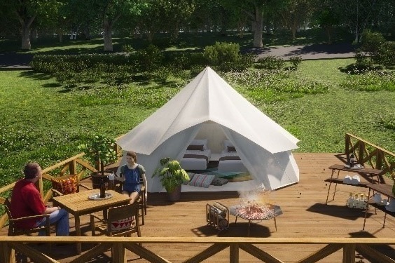 朝食(朝ごはん)｜「マウナヴィレッジ」“ハワイの山遊び”をイメージしたスパリゾートハワイアンズ新グランピング施設