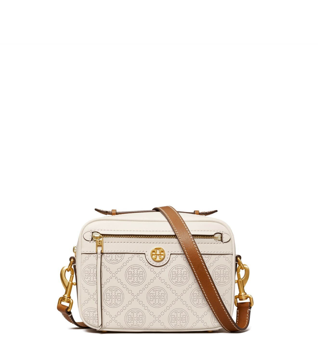 Tory Burch モノグラム ジャカード カメラバッグ - ショルダーバッグ