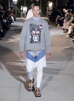 ジバンシィ バイ リカルド ティッシ 2014年春夏メンズコレクション - 黎明期の電子機器とアフリカの民族｜写真6