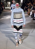 ジバンシィ バイ リカルド ティッシ 2014年春夏メンズコレクション - 黎明期の電子機器とアフリカの民族｜写真18