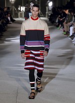 ジバンシィ バイ リカルド ティッシ 2014年春夏メンズコレクション - 黎明期の電子機器とアフリカの民族｜写真48