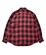 CDL minedenim チェックシャツ MINEDENIM x CDL Rayon Ombre Check Loose Work Shirt