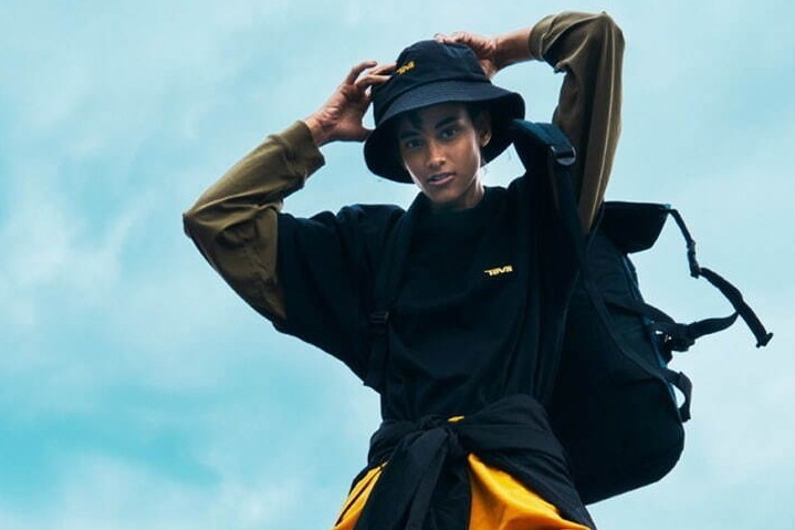 Tevaの「アパレル」 コレクション誕生、オーガニックコットンTシャツや再生素材のボトムス