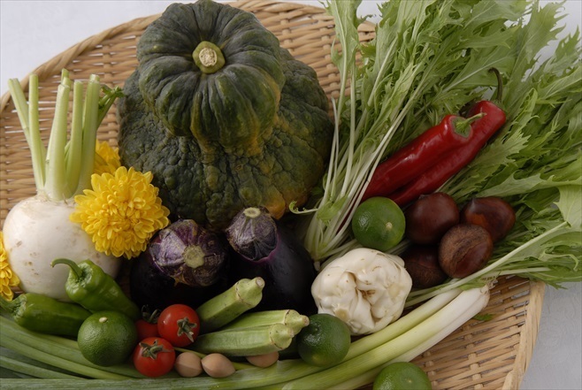 心斎橋に「なにわ野菜」のランチビュッフェ限定オープン - ナスのシュークリーム、枝豆のマカロンも | 写真