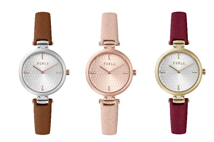 フルラ新作ウォッチ「フルラ ニュー ピン」アイコンバッグ“メトロポリス”から着想