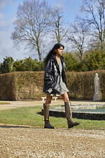 セリーヌ 2021年冬ウィメンズコレクション、メゾンのコードにフレッシュなアクセントを効かせて｜写真40