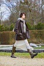 セリーヌ 2021年冬ウィメンズコレクション、メゾンのコードにフレッシュなアクセントを効かせて｜写真107