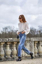 セリーヌ 2021年冬ウィメンズコレクション、メゾンのコードにフレッシュなアクセントを効かせて｜写真118