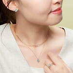 ノジェスの新作お守りジュエリー、“幸運と調和”を意味するダブレットストーンのリングなど｜写真2