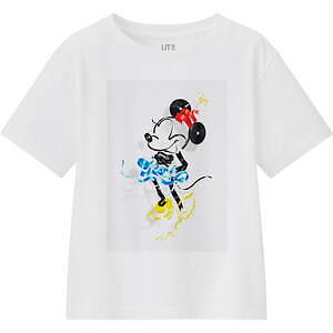 ユニクロ Ut ディズニー ミッキーマウス ミニーマウスを吉田ユニが表現 水玉リボンtシャツなど ファッションプレス