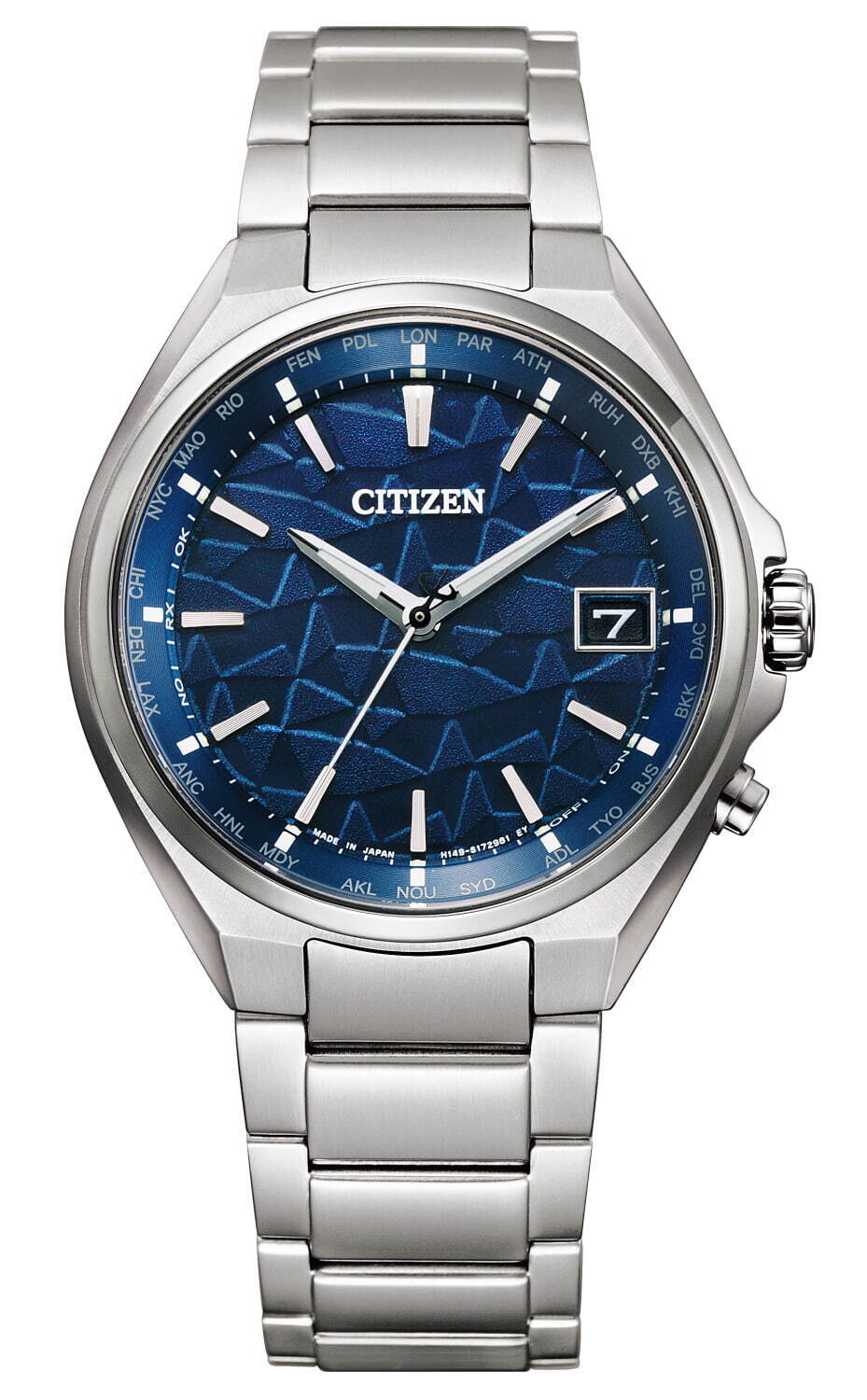 シチズン“幾何学模様×ブルー”の新作腕時計7型、海面の煌めき＆深海を表現した文字盤など｜写真11