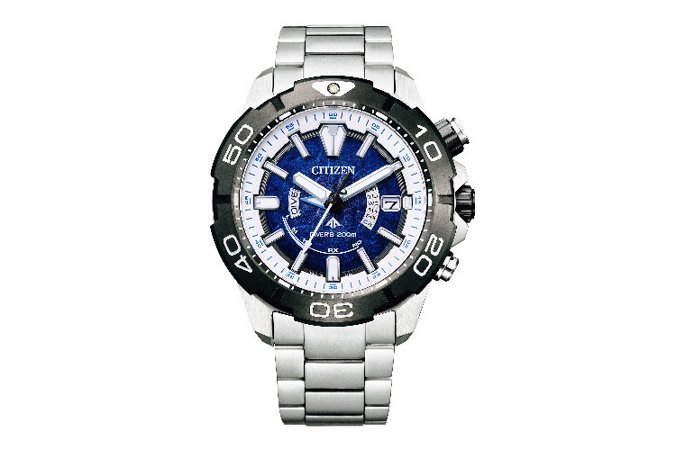 シチズン“幾何学模様×ブルー”の新作腕時計7型、海面の煌めき＆深海を表現した文字盤など｜写真5