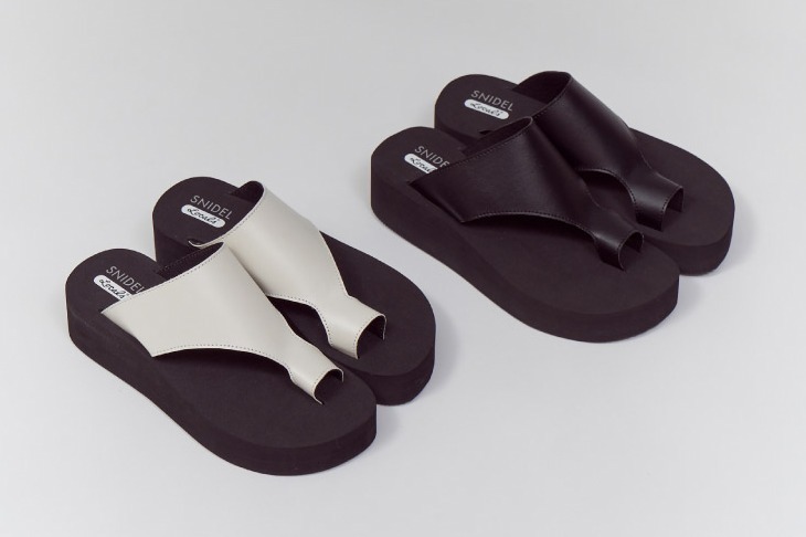 ビーチサンダル｜スナイデル“トングアッパー”の厚底サンダル、ハワイ発ローカルズとコラボ