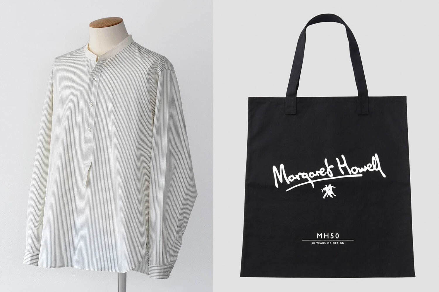 マーガレット ハウエルの50周年記念展が東京 京都で開催 限定シャツ トートバッグも全国発売 ファッションプレス