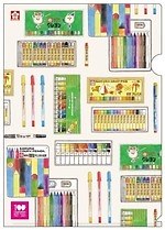 サクラクレパス「クレパス」「クーピーペンシル」モチーフの雑貨、マスキングテープやエコバッグ｜写真9